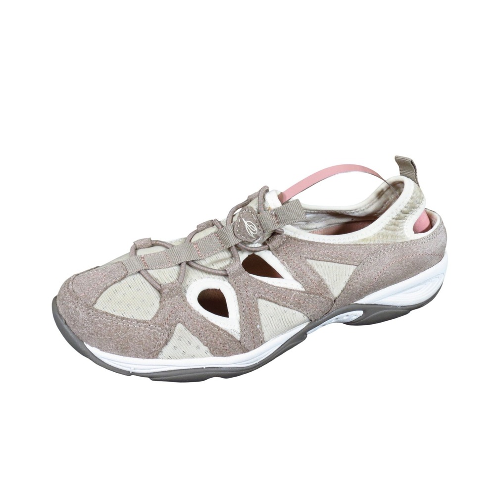 Easy Spirit ESEARTHEN Women Athletic Sandal Size 8 Walking Hiking Taupe Beige